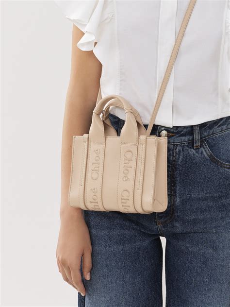 chloe mini tote bag